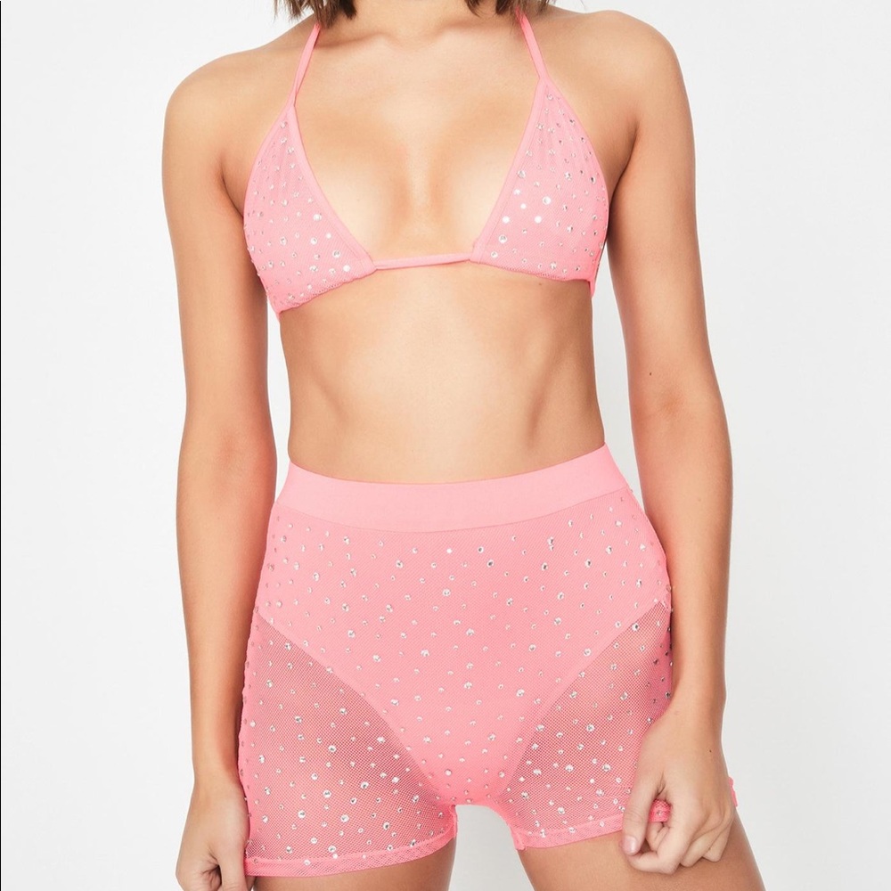 Hot pink 2 piece set